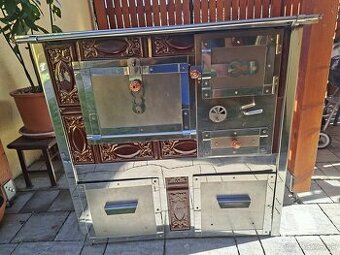 Kachľový sporák na drevo KZP - KS 6 P