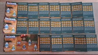 BILLA nálepky Šmolkovia - 1