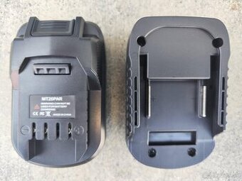 Redukcia,adaptér náradie PARKSIDE na batériu MAKITA 18V