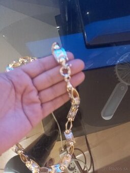 Retiazky pozlátená versace 80gr