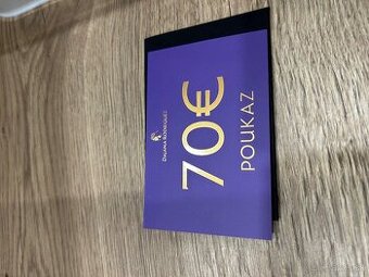 Darčekový poukaz 70€