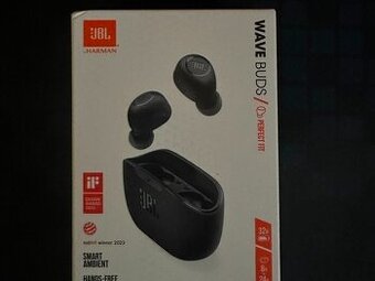Slúchadlá JBL Wave Buds/ Bluetooth 5.2/ výdrž až 32 hod