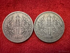 1 korona 1902, 1896 vieden