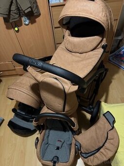 JUNAMA Space kočík 3v1 - vanička + autosedačka