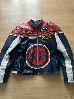 Kožená moto bunda Lucky Strike