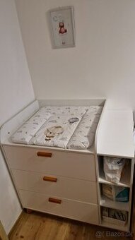 Prebaľovacia komoda