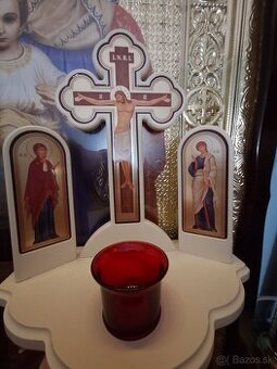 Golgota,svietnik,ikonostas