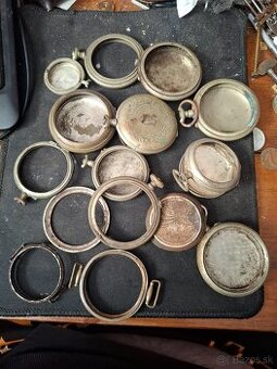 Predám staré púzdra na hodinky spolu 18€