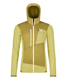 Fleece Ortovox Fleece Grid Hoody - velkost S, merino