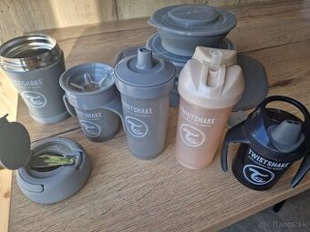 Twistshake sada taniere podložka poháre pribor termoska