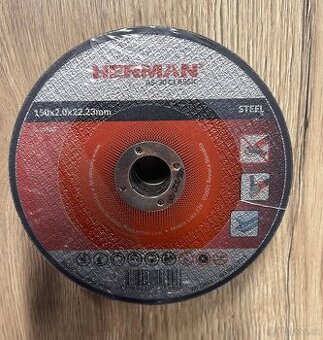 Kotúč rezný oceľ AS-30 150x2.0x22.23mm Herman