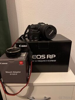 Canon EOS RP s bohatým príslušenstvom