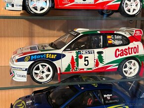 Rally modely 1:18