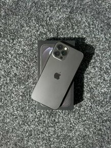 iPhone 12 Pro Max 128GB Graphite KOMPLET (100% Batéria)