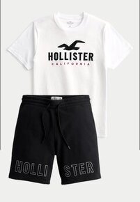 HOLLISTER SÚPRAVA čierno biela veľ.S/M