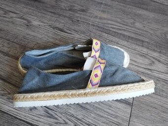 Nové espadrily veľ. 39
