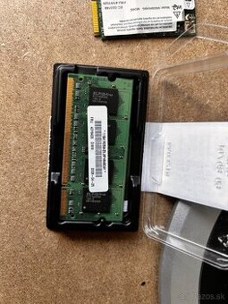Notebookové RAM pamäte + WiFi modul Intel – viaceré kusy