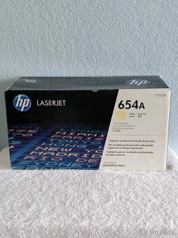 HP 654A originální tonerová kazeta žlutá CF332A