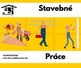 Hľadáme remeselníkov na stavebné projekty v Nemecku