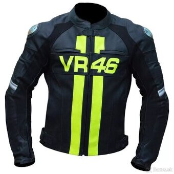 Moto Kožená Bunda Valentino Rossi VR 46