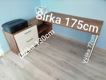 Predám písací rohový stôl.