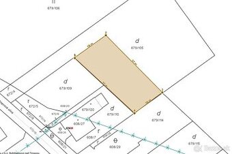Stavebný pozemok 612 m2 v obci Bohdanovce nad Trnavou