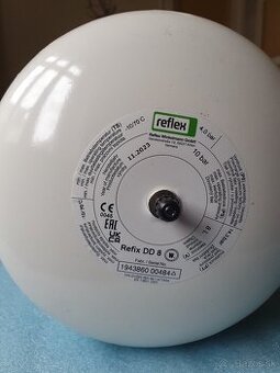 Expanzná nádoba Refix DD8 ,8l 10bar