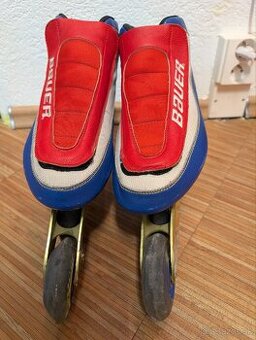 Retro Bauer speed  rýchlostné kolieskové korčule