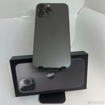 iPhone 13 PRO MAX 128GB GRAPHITE - VEĽMI PEKNÝ STAV - ZÁRUKA