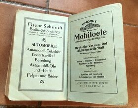 Stará príručka k nákladným autám v nemčine
