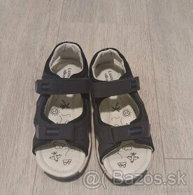 Chlapčenské kožené sandále - nové - 1
