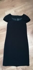 Čierne kokteilové šaty zn. Naf Naf - 1