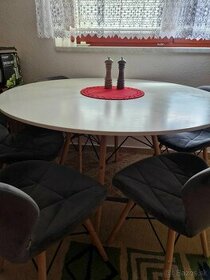 Jedálenský stol + stoličky - 1