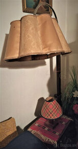 Art Deco RETRO stojacia lampa so stolikom (iba osobný odber - 1