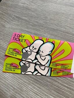 Predám 2 lístky na Pohoda Festival 2025