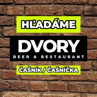 HĽADÁME ČAŠNÍKÁ / ČAŠNÍČKU