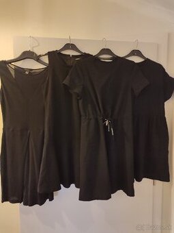 Predam 4 cierne saty.Mango,Zara, Calvin klein spolu za 30€