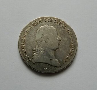 Predám 1 toliar 1791 H Leopold I.