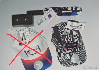 BMW doplnky-šiltovky, dáždnik, manžetové gombíky