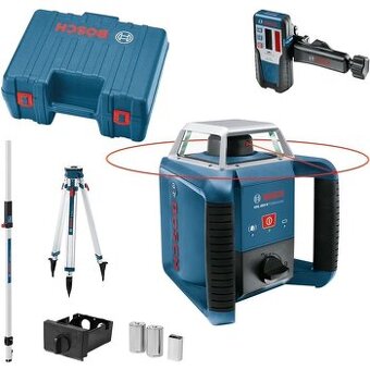 Prenájom laserového niveláku Bosch GRL 400 H – profi rotačný