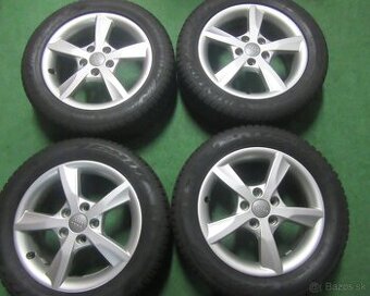 R16 Zimná sada AUDI A3 rozteč 5x112 205/55R16 dunlop+nexen