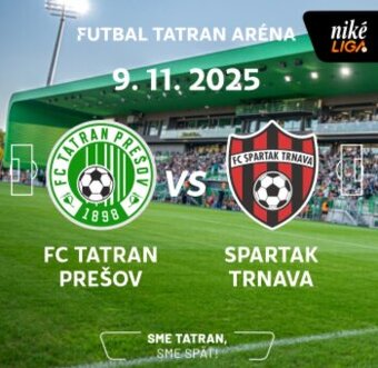 Tatran Prešov vs Spartak Trnava