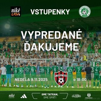 Tatran Prešov vs Spartak Trnava