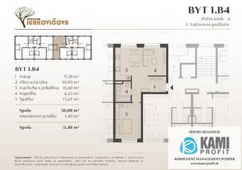 Jurkovičova Nitra – novostavba, svetlý 2i byt