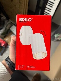 Moderné svietidlo BRILO by Briloner, GU10, 9 W, nastaviteľné