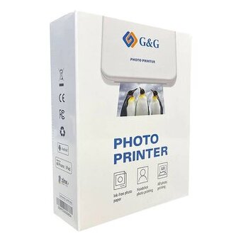 Tlačiareň G&G PP023 Photo Printer ZINK®