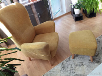 Kreslo a taburetka - 1