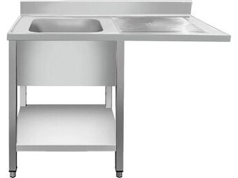 Nerezový jednodřez s odkapávací plochou - 1