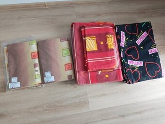 Nové a 1x použité návlečky na posteľ