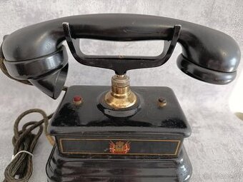 VELMI STARÝ DÁNSKÝ HISTORICKY TELEFON DO SBÍRKY